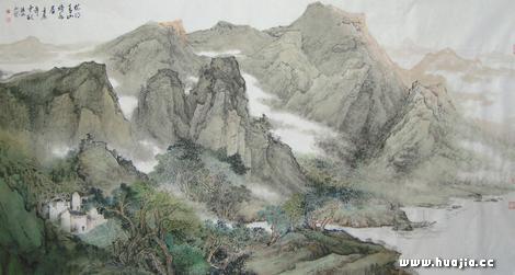 画家:郭锦山