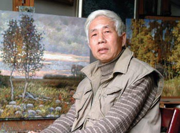 画家 严荣滨
