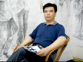 画家 张启锋