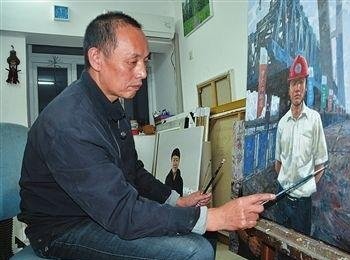 画家 蒋庆北