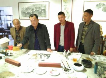 画家 丁浩然